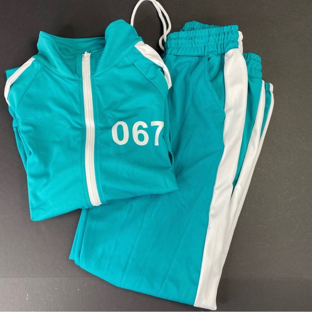 Squid Game Uniform Costume Cosplay # 067 Kang Sae-byeok